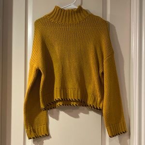 BOGO mustard yellow sweater